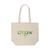Grow Canvas Shopping Tote